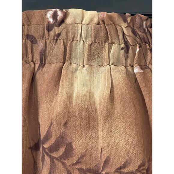 Brown Maxi Slip in Skirt Large - Picture 4 of 6